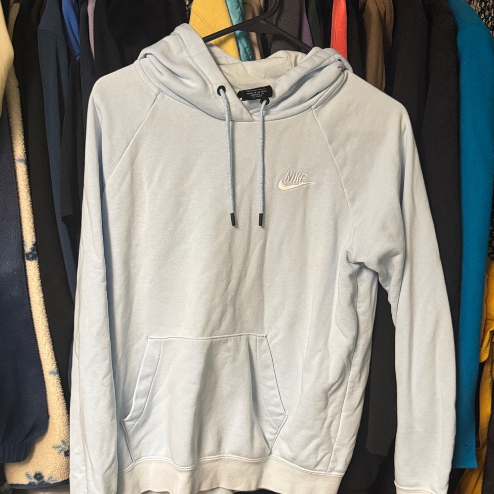 Nike Light blue Pullover Sweater